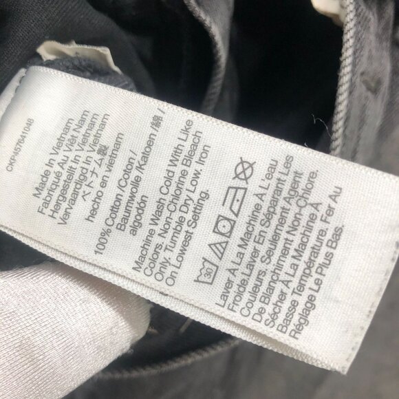 Madewell Balloon Jeans Womens 24 Noll Wash Black High Rise Barrel Leg Wide Leg - Picture 11 of 12